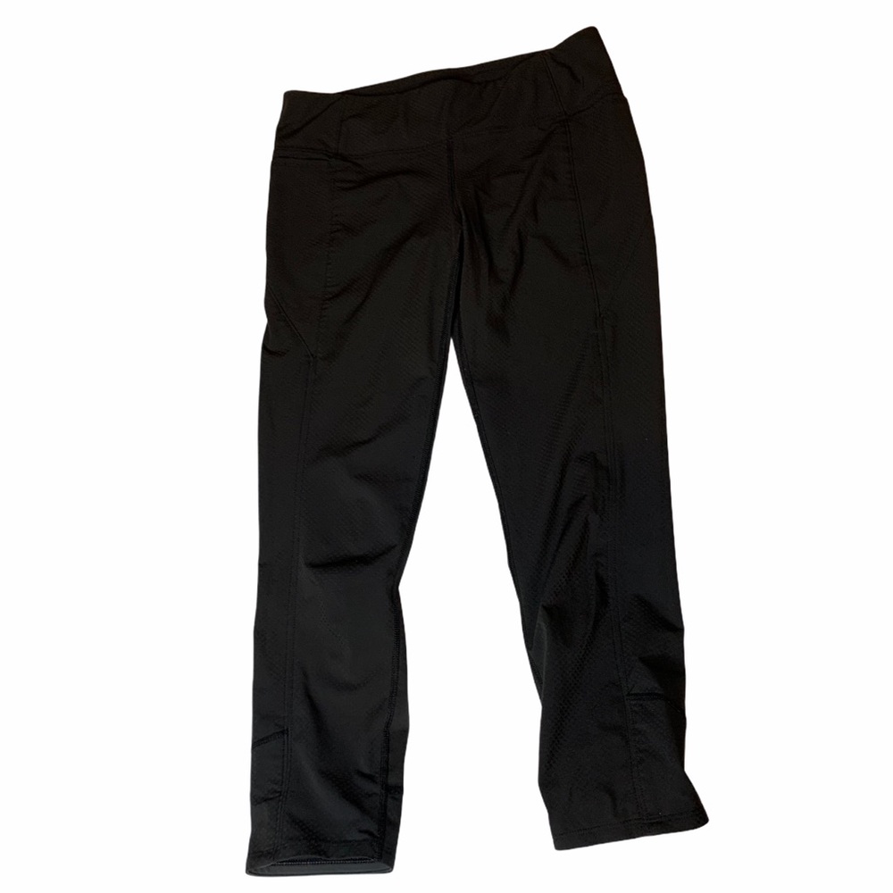 Athleta black activewear capris Leggings Yoga Gym Pants - Picture 3 of 16